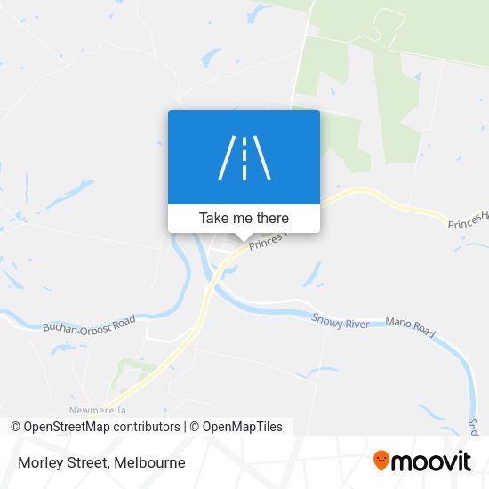 Morley Street map