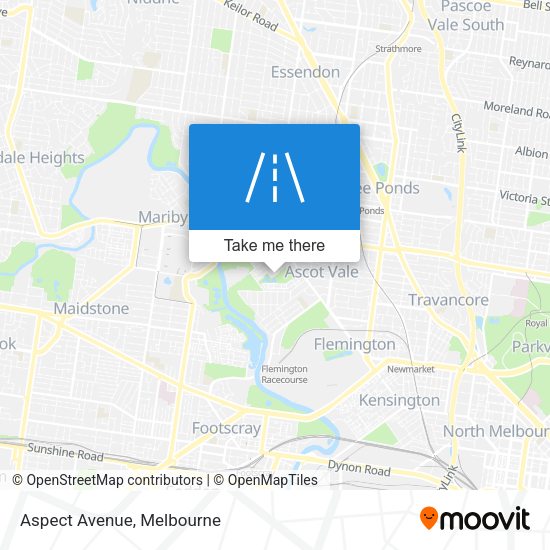 Aspect Avenue map