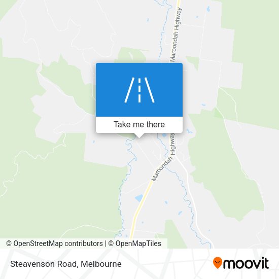 Steavenson Road map
