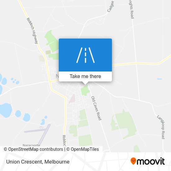 Union Crescent map