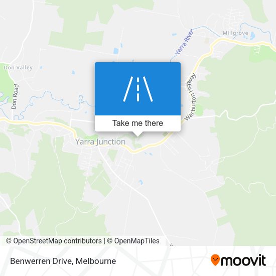 Benwerren Drive map