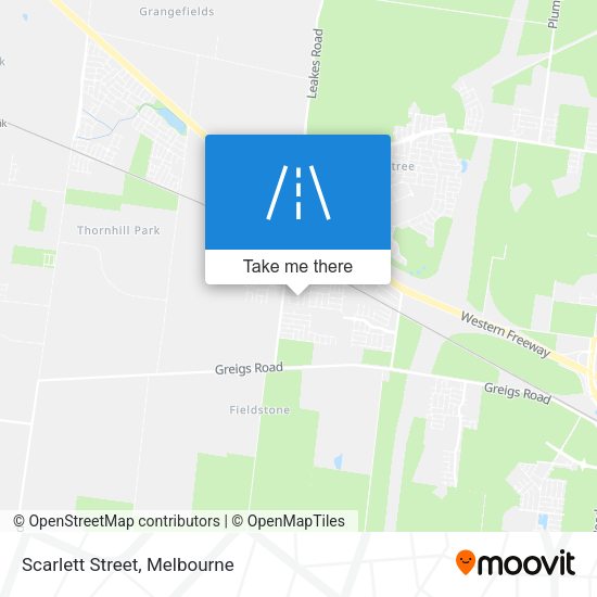 Scarlett Street map