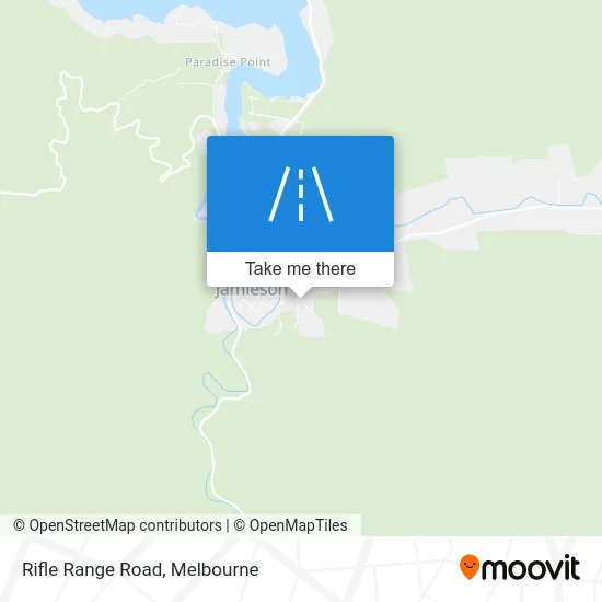 Mapa Rifle Range Road