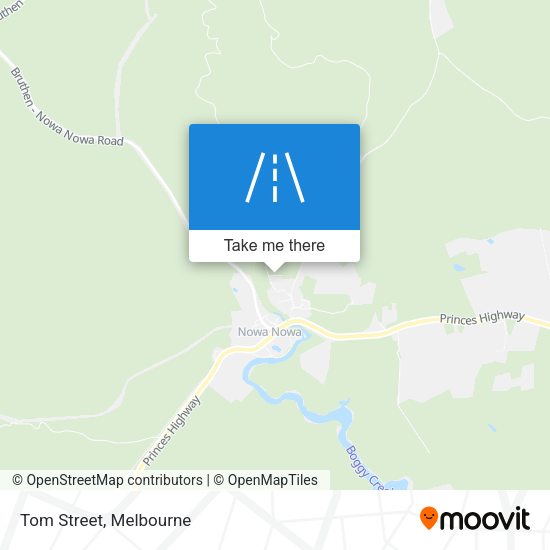 Tom Street map