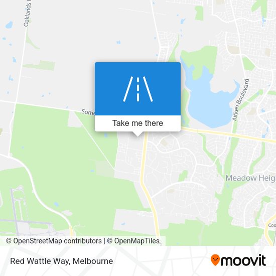 Red Wattle Way map