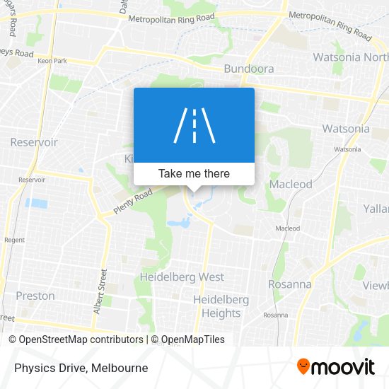 Physics Drive map