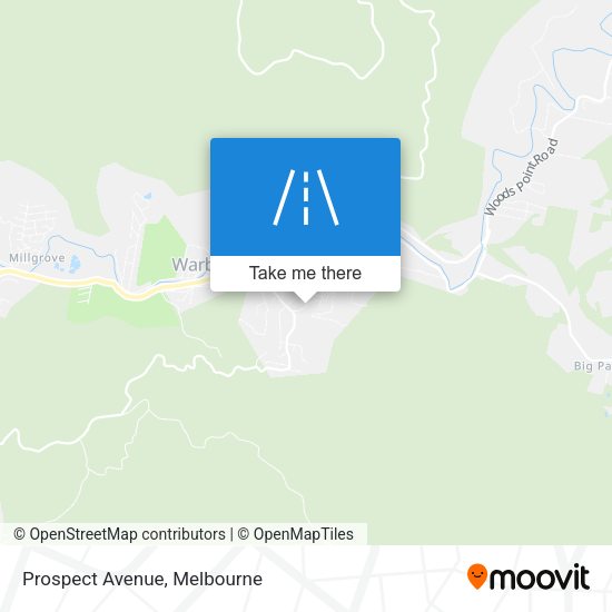Prospect Avenue map