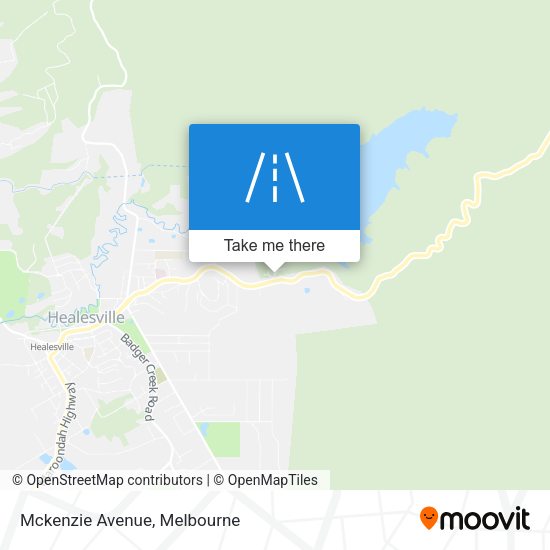 Mckenzie Avenue map
