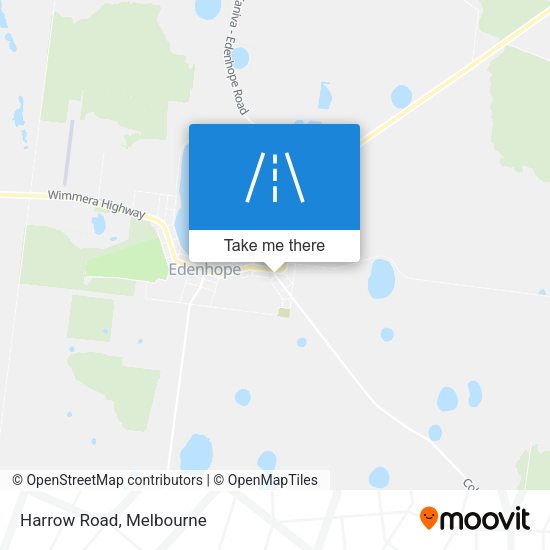 Harrow Road map