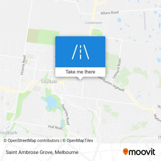 Saint Ambrose Grove map
