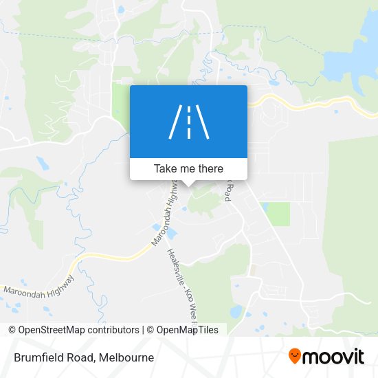 Brumfield Road map