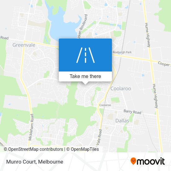 Munro Court map