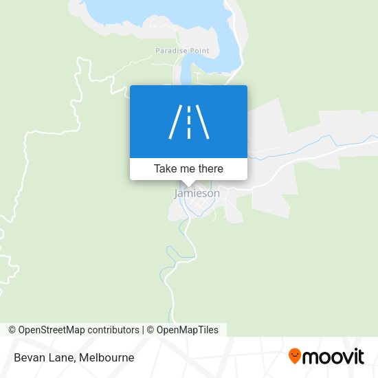 Bevan Lane map
