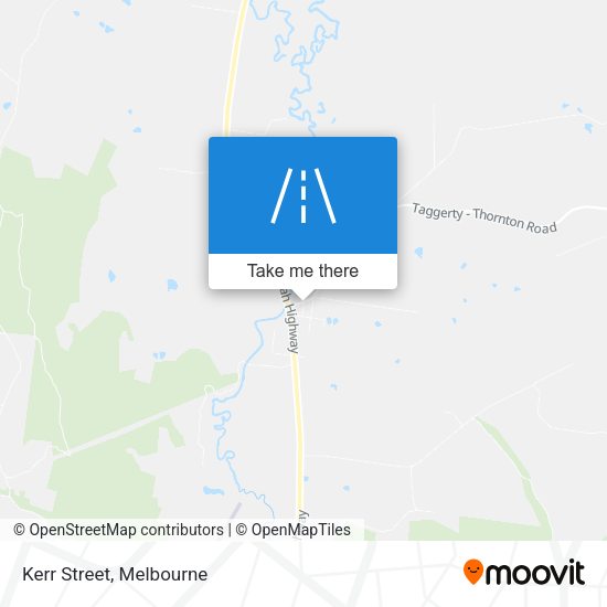 Kerr Street map
