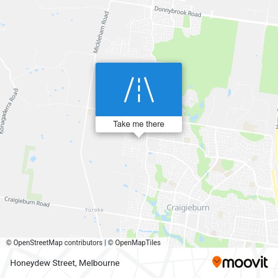 Honeydew Street map
