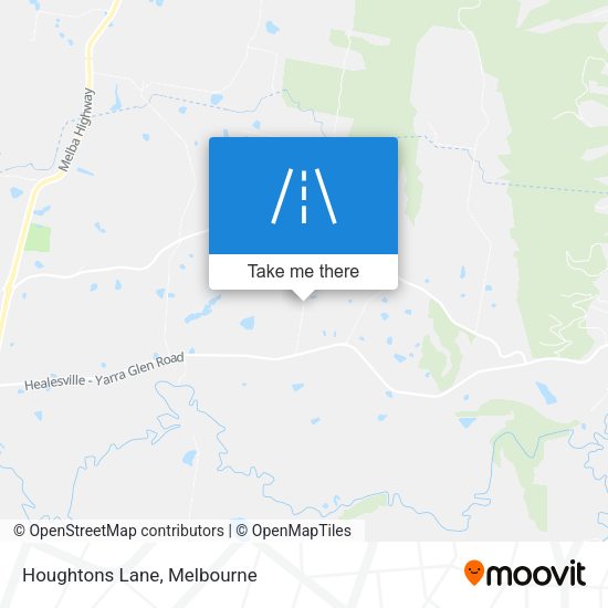 Houghtons Lane map