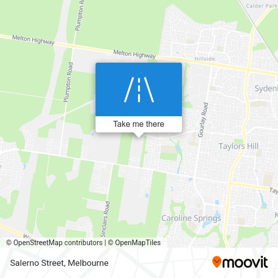 Salerno Street map