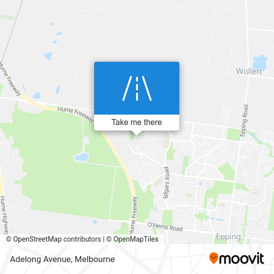 Adelong Avenue map