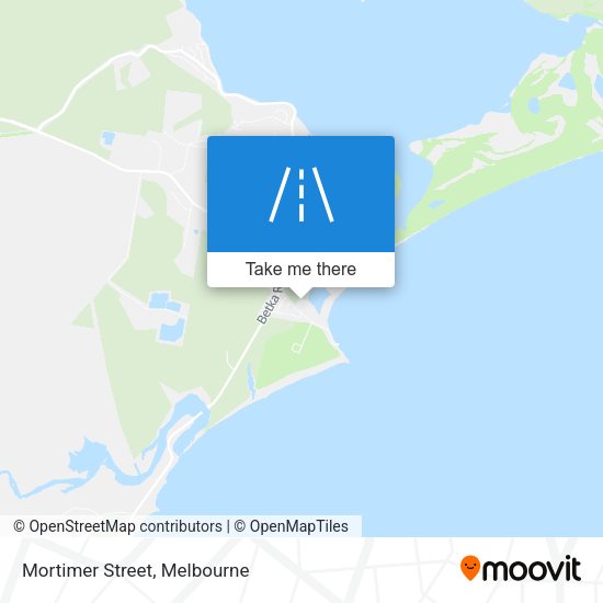Mortimer Street map