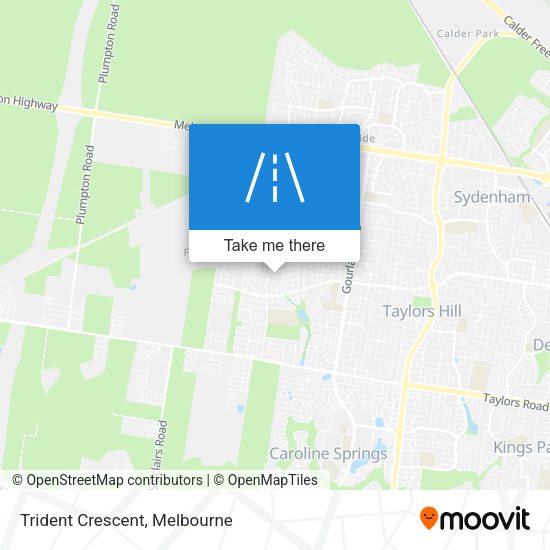 Trident Crescent map