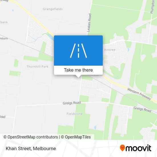 Khan Street map