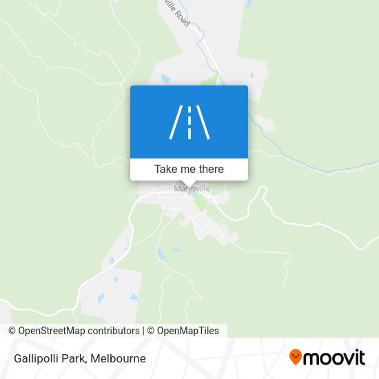 Gallipolli Park map