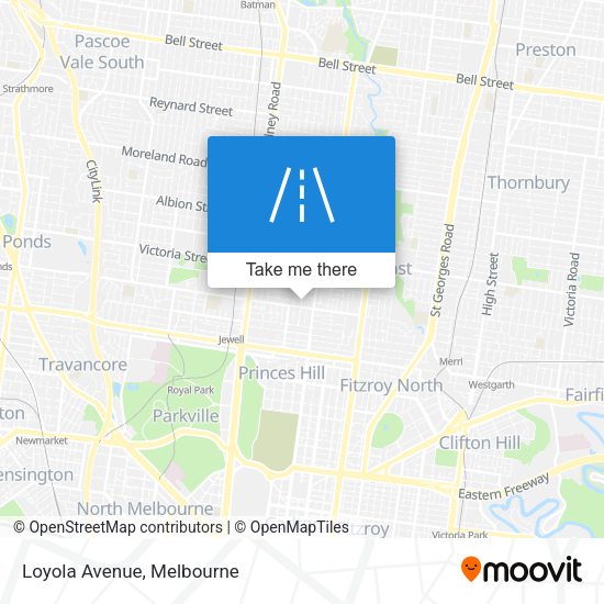 Loyola Avenue map