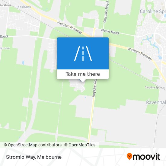 Stromlo Way map