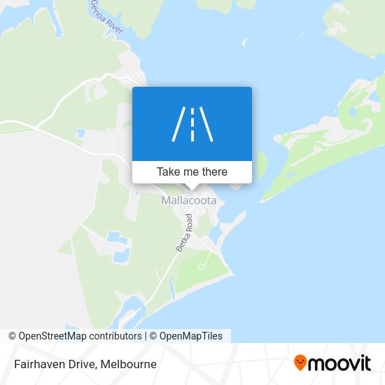 Fairhaven Drive map