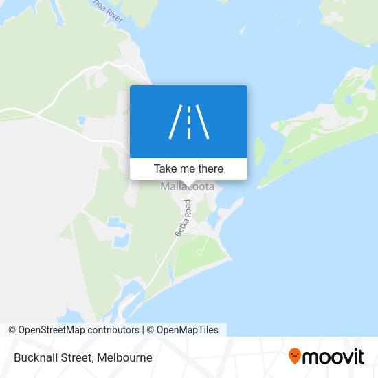 Bucknall Street map