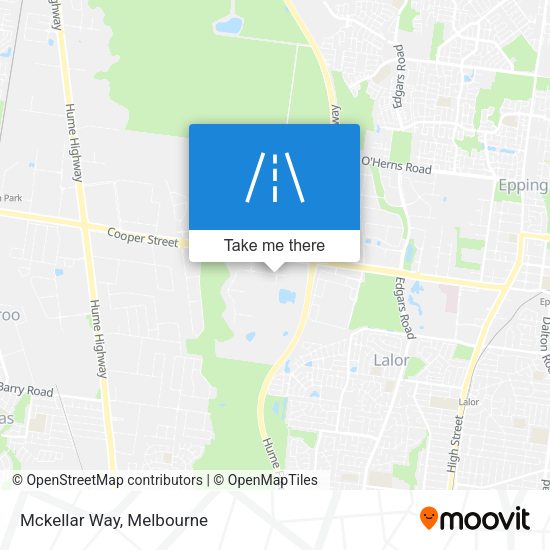 Mckellar Way map