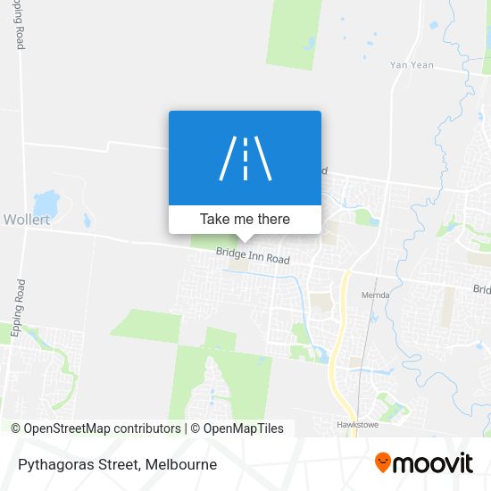 Pythagoras Street map