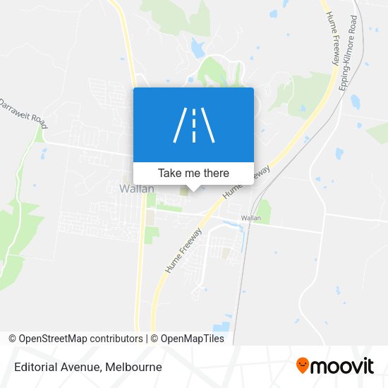 Editorial Avenue map