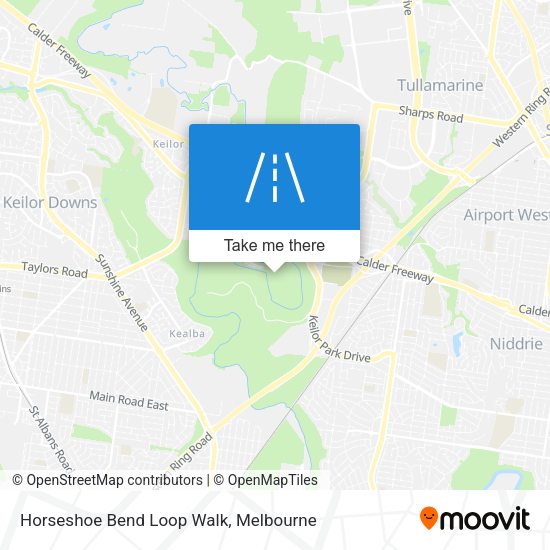Horseshoe Bend Loop Walk map