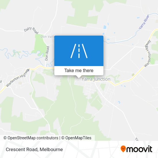 Crescent Road map