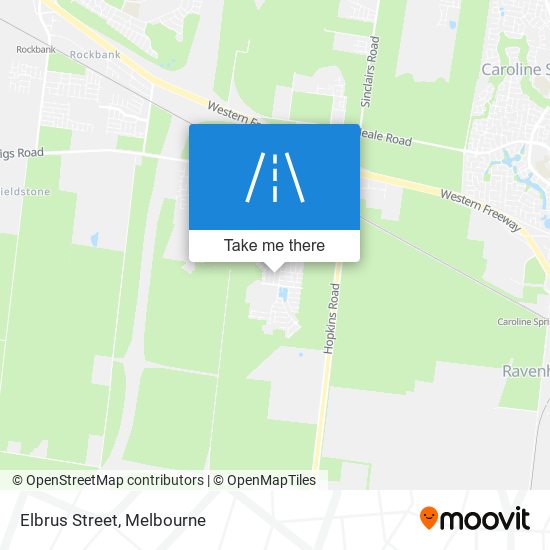 Elbrus Street map