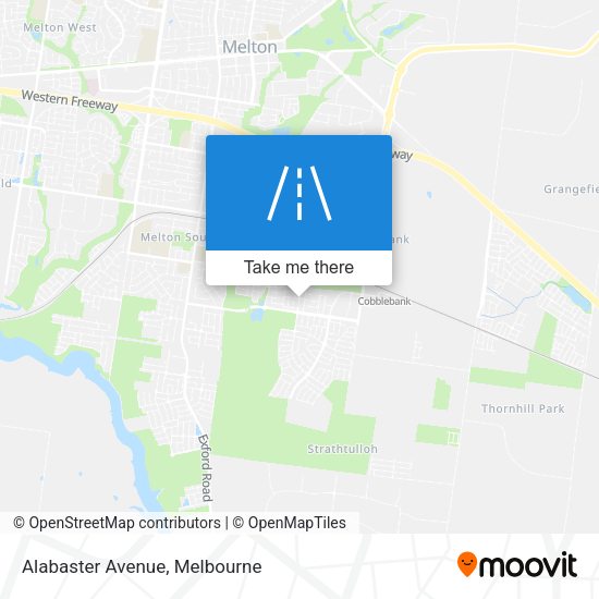 Alabaster Avenue map