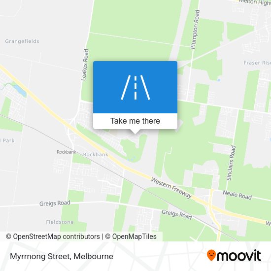 Myrrnong Street map