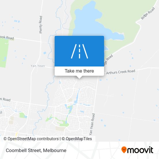 Coombell Street map