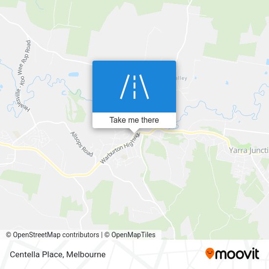 Centella Place map