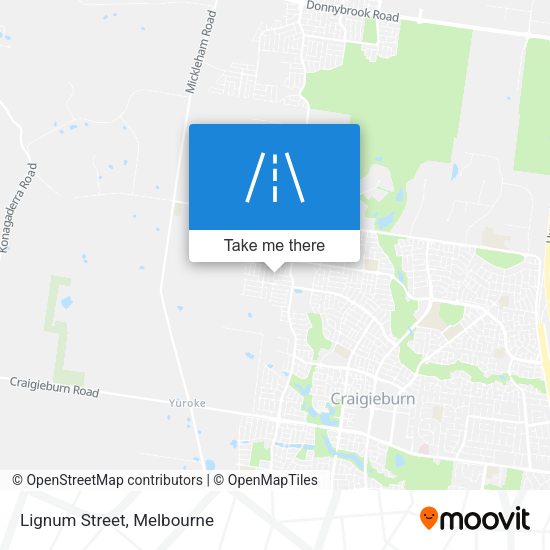 Lignum Street map