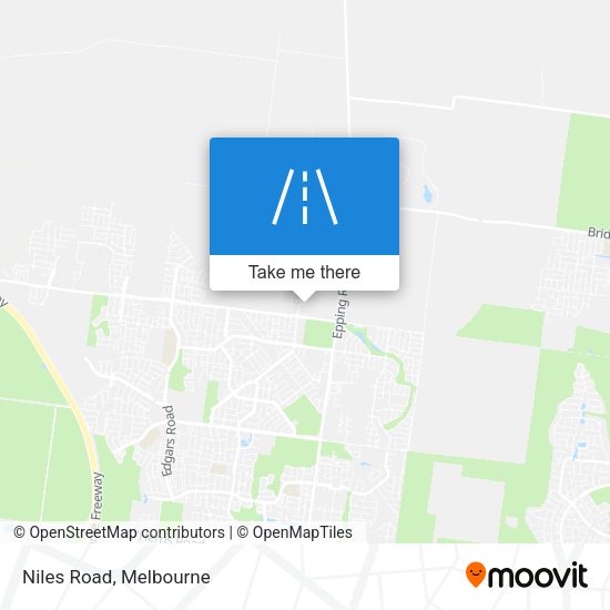 Niles Road map
