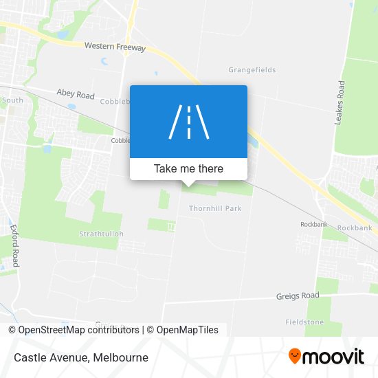 Castle Avenue map