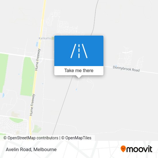 Avelin Road map