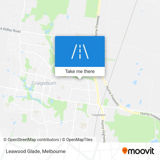 Leawood Glade map