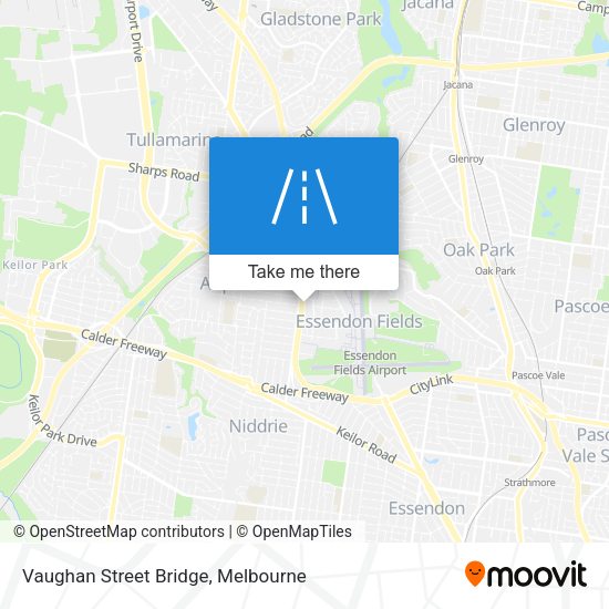 Vaughan Street Bridge map