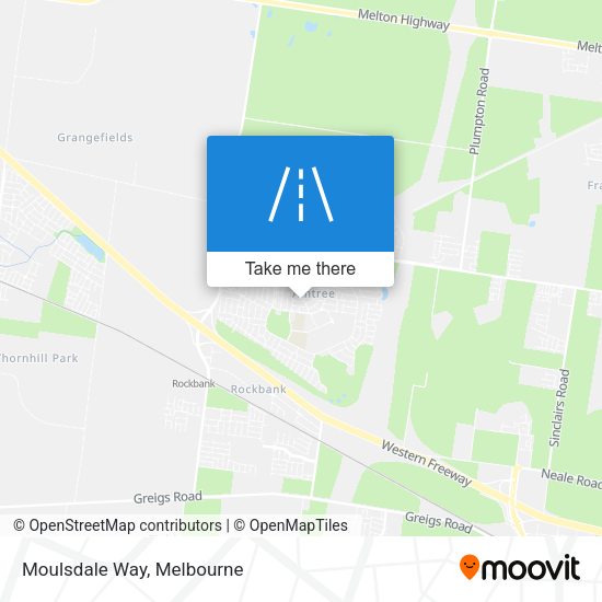Moulsdale Way map