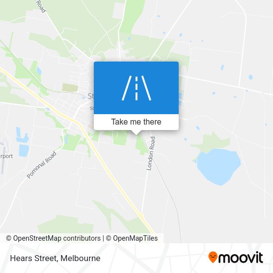 Hears Street map