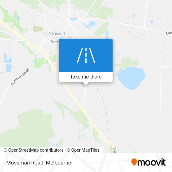 Mossman Road map
