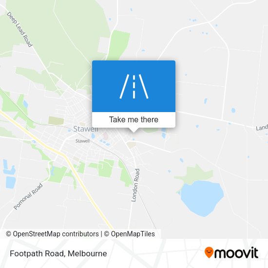 Footpath Road map
